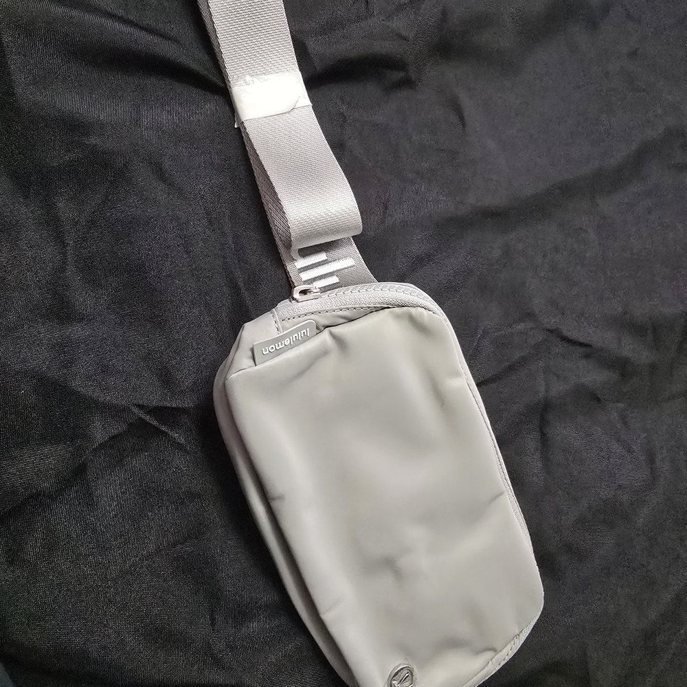 Luluemon Gray Belt Bag